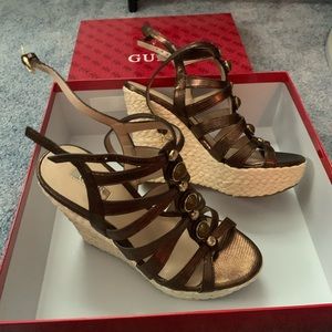 Guess wedge shoes